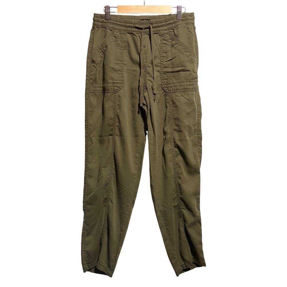Supplies Womens Pull On Cargo Pants Size M Olive Green Street 90s Gorpcore Comfy